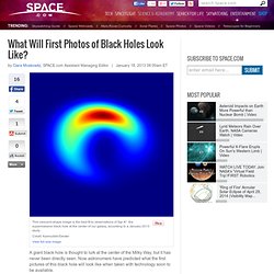 What Will First Photos of Black Holes Look Like?