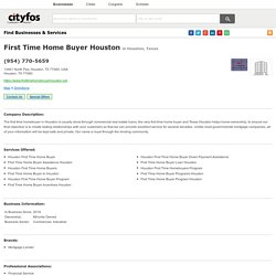First Time Home Buyer Houston - Houston, Texas