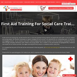 First Aid Training For Social Care Training