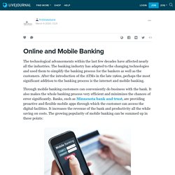 Online and Mobile Banking: firststatebank — LiveJournal