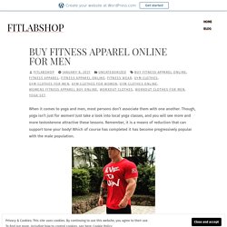 Buy Fitness apparel Online for Men – fitlabshop