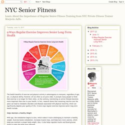 How Can Regular Exercise Improve Senior Long Term Health?