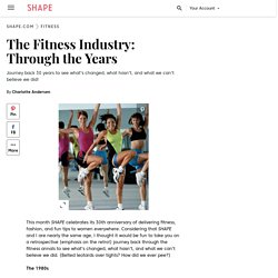 The Fitness Industry: Through the Years - Shape Magazine