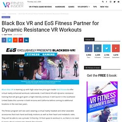 Black Box VR & EoS Fitness Offer Dynamic Resistance VR Workouts