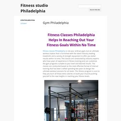 Professional Workout Classes in Philadelphia