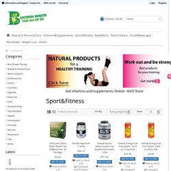 Buy Sport and Fitness Supplements Online