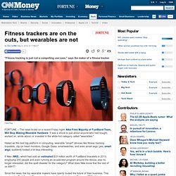 Fitness trackers are on the outs, but wearables are not
