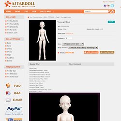 Mini Girl Body:Type-C_Parts_DOLL FITTINGS_Welcome to 5Stardoll(Ball Joint Doll company major in 1/3 1/4 1/6 MSD Yo-SD size doll and doll's accessories)