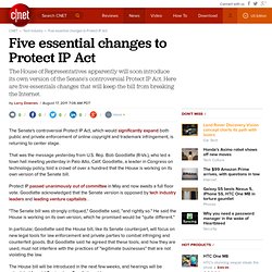 Five essential changes to Protect IP Act