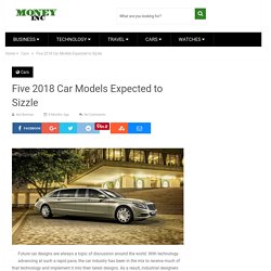 Five 2018 Car Models Expected to Sizzle