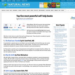 Top five most powerful self-help books