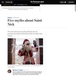 Five myths about Saint Nick