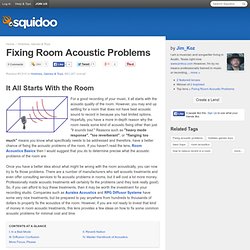 Fixing Room Acoustic Problems