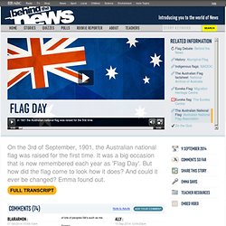 Flag Day: 09/09/2014, Behind the News