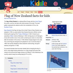 Flag of New Zealand Facts for Kids