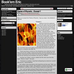 Flames of Khyveria – Excerpt 1 « Book'em Eric