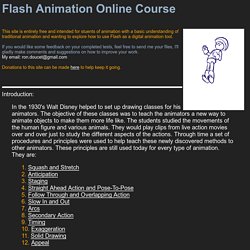 Flash Animation Online Course