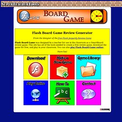 Flash Board Game Review Game