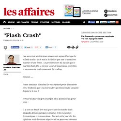 "Flash Crash"