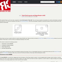 Flash Fluid Layouts and Stage Resize in AS3