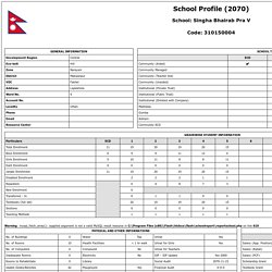 Flash School Report Card