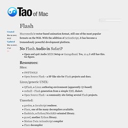 The Tao of Mac - Flash
