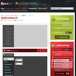 Multilevel Menu FX