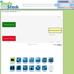 Flashcards about Stack #1091766