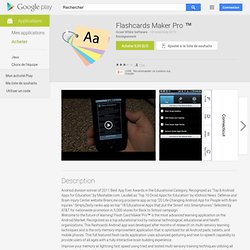 Flash Cards Maker Pro - Aplicações no Android Market
