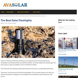 The 12 Best Solar Flashlight Reviews of 2021 - Avasolar