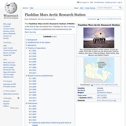 Flashline Mars Arctic Research Station - Wikipedia