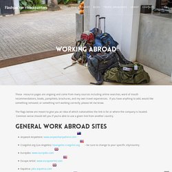 Work Abroad Sites and Resources - Flashpacker Headquarters