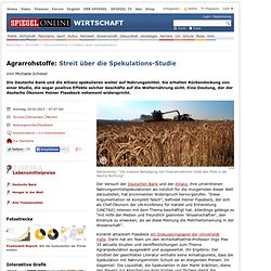 Flassbeck gegen Agrarspekulation