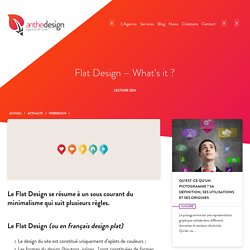 Flat Design - What’s it ?