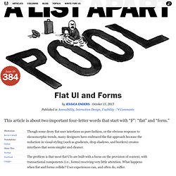 Flat UI and Forms