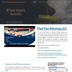 Flat Fee Moving LLC Movers Sarasota