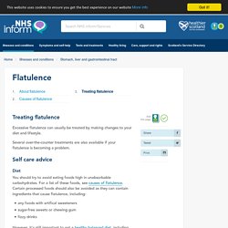 Flatulence causes & treatments - Illnesses & conditions