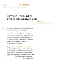 Flavored Tea Market Trends and Analysis 2020 – Market Research Future