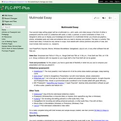 FLC-PPT-Plus - Multimodal Essay