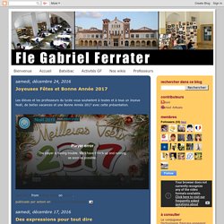 FLE Gabriel Ferrater: 2016