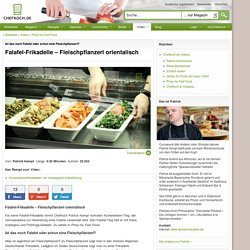 Falafel-Frikadelle – Fleischpflanzerl orientalisch