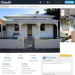 Room for Rent Flemington, Melbourne $115pw - Shared room: Minimu...