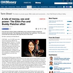 A tale of money, sex and power: The Ellen Pao and Buddy Fletcher affair