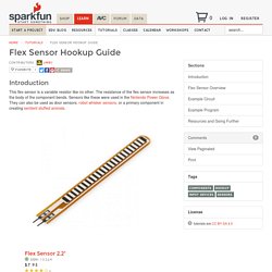 Flex Sensor Hookup Guide