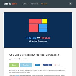 CSS Grid VS Flexbox: A Practical Comparison