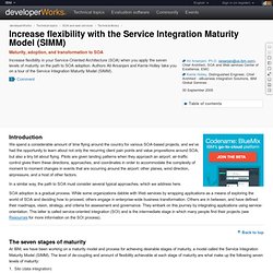 Increase flexibility with the Service Integration Maturity Model (SIMM)