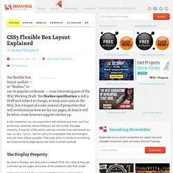 CSS3 Flexible Box Layout Explained - Smashing Coding