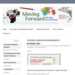 Moving Forward With High School Redesign