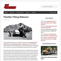 Flexible Tilting Sidecars