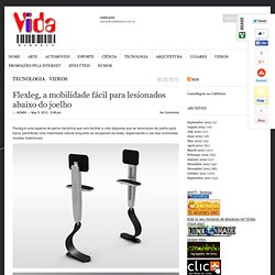 Flexleg, a mobilidade fácil para lesionados abaixo do joelho